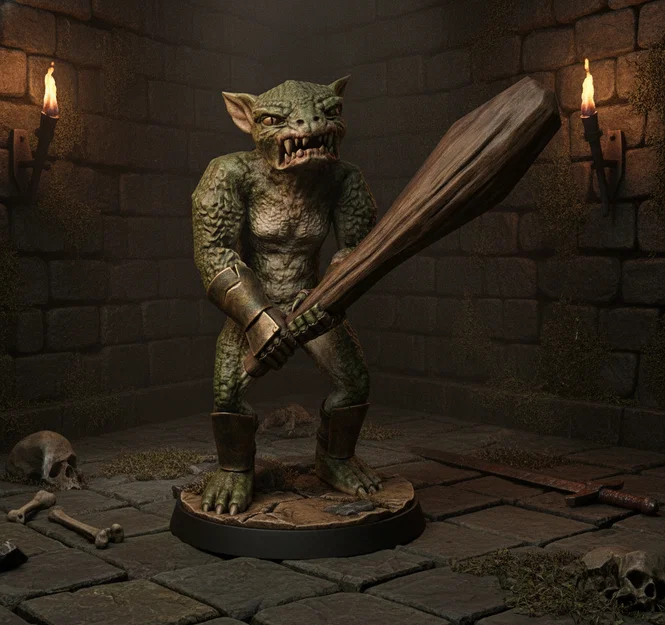 Mô hình Goblin từ game Gothic 1 - Image 1