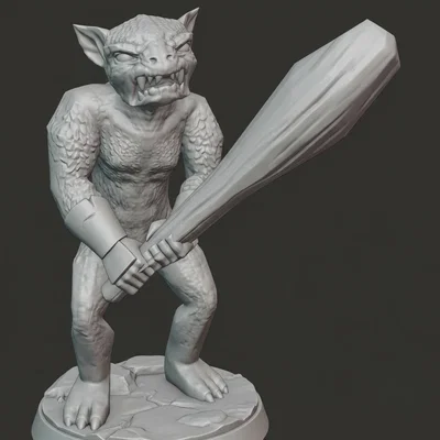 Mô hình Goblin từ game Gothic 1