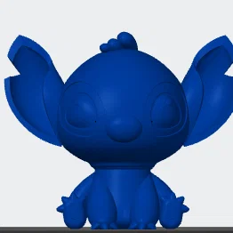Mô hình 3D Stitch dễ thương - Thiết kế tinh xảo cho máy in 3D