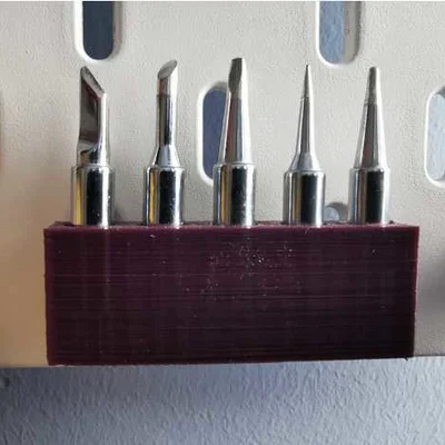 Giá để mũi hàn gắn bảng Ikea Skadis