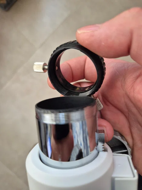 Adapter chuyển đổi bộ lấy nét Bresser Messier AR90/900 1.25" sang T2 / M42×0.75 - Image 2