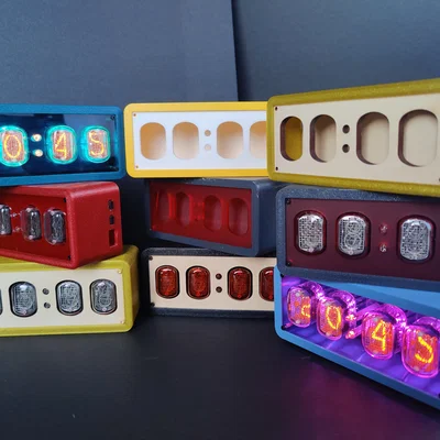 Đồng hồ Nixie IN-12 by DelucaLabs