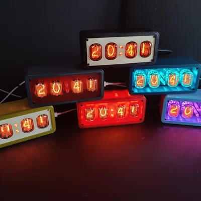 Đồng hồ Nixie IN-12 by DelucaLabs