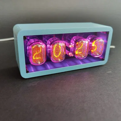 Đồng hồ Nixie IN-12 by DelucaLabs