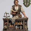 Mô hình Human Alchemist (Nhà Giả Kim) cho game RPG - Thumbnail 2