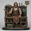 Mô hình người thương gia bán vũ khí (Human Weapon Merchant) cho D&D - Thumbnail 2