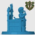 Mô hình thương nhân vũ khí Halfling (Halfling Weapons Merchant) - Thumbnail 3