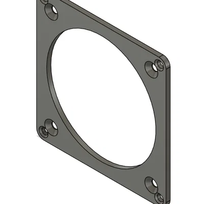 Ngàm chuyển đổi quạt tản nhiệt 80mm sang 92mm cho PC