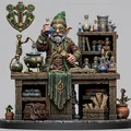 Mô hình 3D Gnome Alchemist: Bậc thầy giả kim cho trò chơi RPG - Thumbnail 2