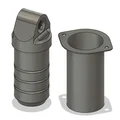 Ống thoát nước kèm nút bịt 30mm - Thumbnail 1