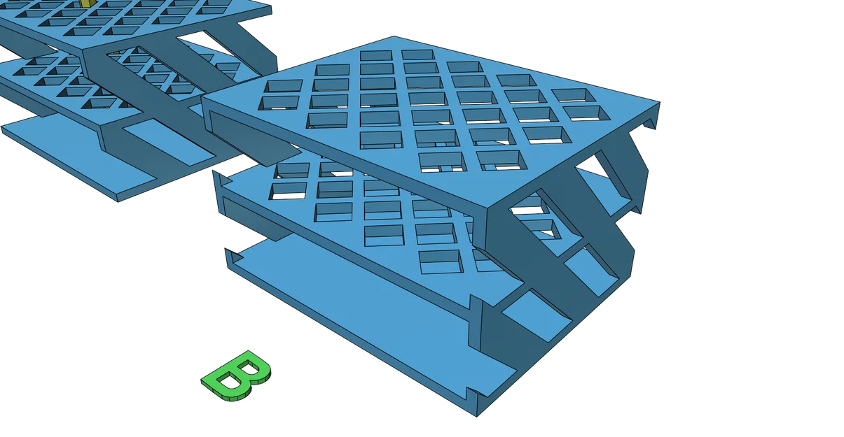 Khay Đựng Bút Đa Năng Thiết Kế Hiện Đại - Hỗ Trợ In 3D Dễ Dàng - Image 3