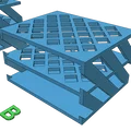 Khay Đựng Bút Đa Năng Thiết Kế Hiện Đại - Hỗ Trợ In 3D Dễ Dàng - Thumbnail 3