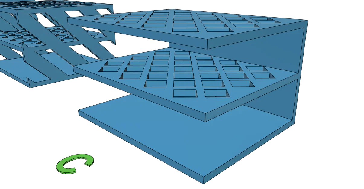 Khay Đựng Bút Đa Năng Thiết Kế Hiện Đại - Hỗ Trợ In 3D Dễ Dàng - Image 4