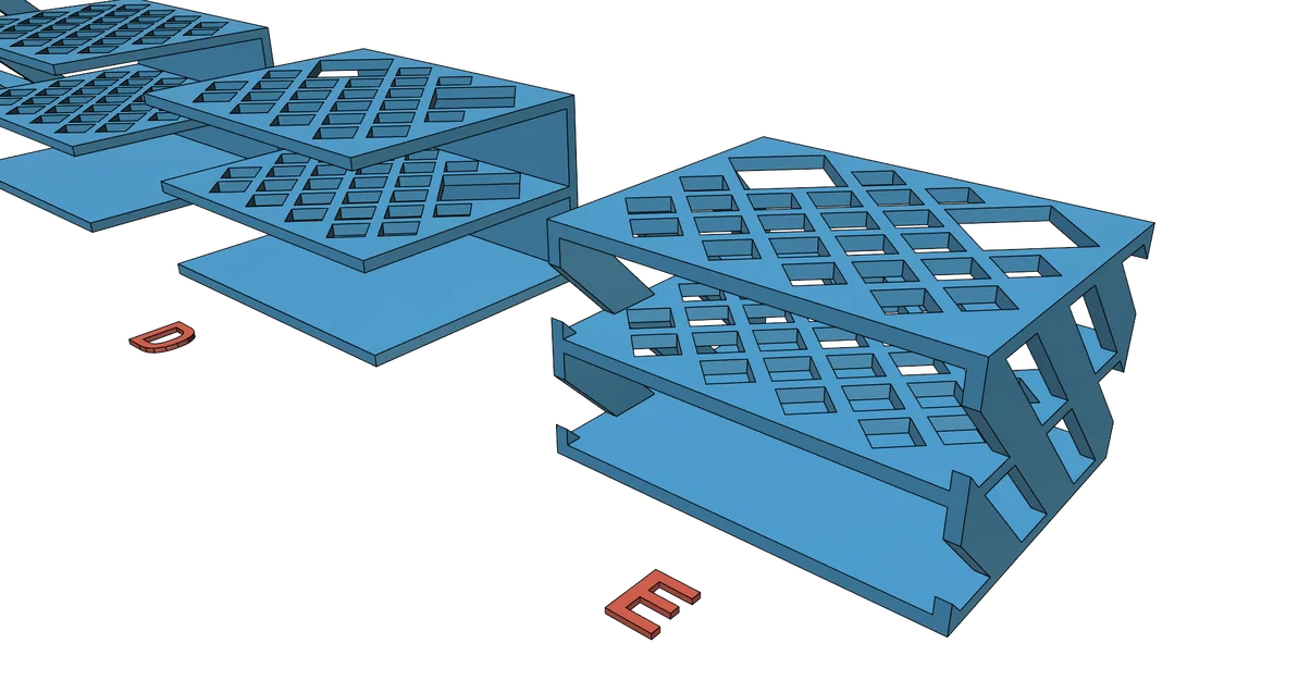 Khay Đựng Bút Đa Năng Thiết Kế Hiện Đại - Hỗ Trợ In 3D Dễ Dàng - Image 6
