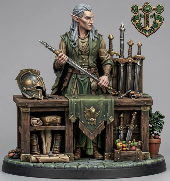 Thương gia Vũ khí Tiên tộc (Elvin Weapons Merchant) - Image 2