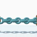 Mô hình Chained Llama - Đồ chơi xích linh hoạt in 3D siêu vui - Thumbnail 1