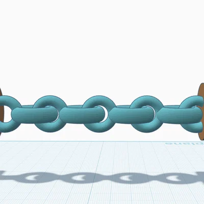 Mô hình Chained Llama - Đồ chơi xích linh hoạt in 3D siêu vui