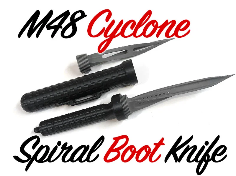 Dao M48 Cyclone Spiral Boot Knife - Image 1