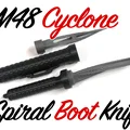 Dao M48 Cyclone Spiral Boot Knife - Thumbnail 1