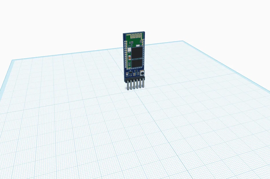 Mô hình 3D module Bluetooth HC-05 chuẩn xác cho dự án điện tử - Image 1