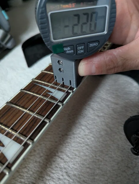 Dụng cụ đo action dây đàn guitar cho thước đo điện tử giá rẻ - Image 4