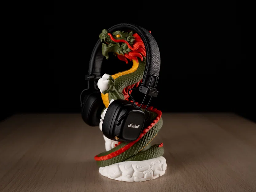 Chinese Dragon - Giá đỡ tai nghe phong cách thần thoại - Image 6