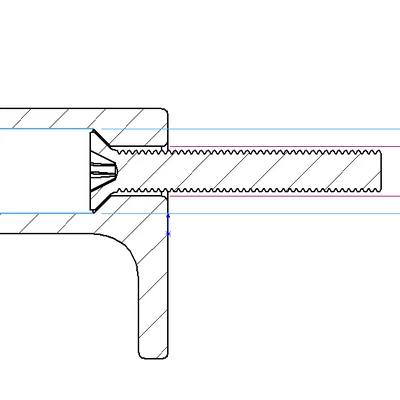 Móc Treo Tường (Wall Hook) Thiết Kế Ẩn Vít