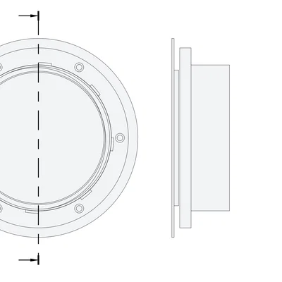 Khớp nối và mặt bích ống gió máy lạnh - 125mm