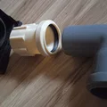 Đầu chuyển đổi ren máy bơm 1 1/4 inch sang ống 50mm cho hồ cá - Thumbnail 1