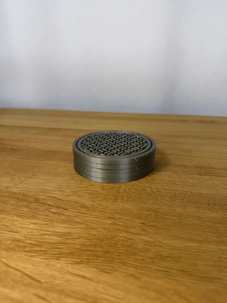 Đế lót ly họa tiết nắp cống (Manhole Cover Coaster) - Image 2