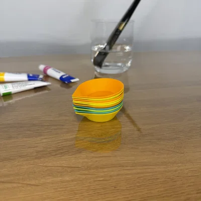Cốc pha màu mini có thể xếp chồng (Stackable Paint Mixing Cup)