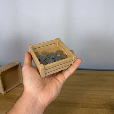 Thùng Gỗ Lưu Trữ Mini