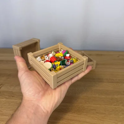 Thùng Gỗ Lưu Trữ Mini
