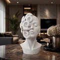 Tượng Bán Thân Người Phụ Nữ Vỏ Ốc Nautilus - File In 3D Nghệ Thuật Siêu Thực - Thumbnail 2