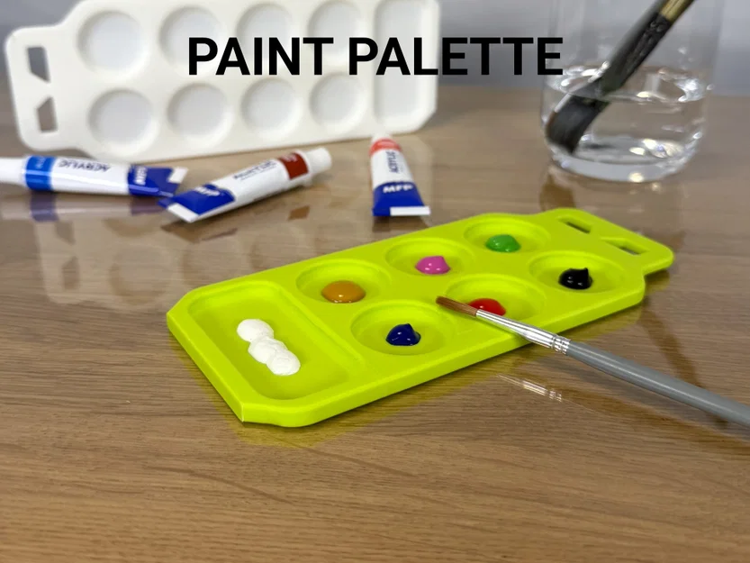 Khay pha màu (Paint Palette) - Image 1