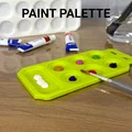 Khay pha màu (Paint Palette) - Thumbnail 1
