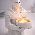 File STL Đế cắm nến Knight Guardian | Trang trí phong cách giả tưởng trung cổ - Thumbnail 5