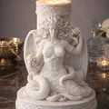 File STL Giá Đỡ Nến Medusa | Trang Trí Fantasy Gorgon Queen - Thumbnail 5