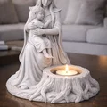 Mẫu STL Giá Nến Elven Mother | Trang Trí Phong Cách Rừng Thần Tiên - Thumbnail 1