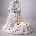 Mẫu STL Giá Nến Elven Mother | Trang Trí Phong Cách Rừng Thần Tiên - Thumbnail 6