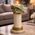 File STL Giá Đỡ Nến Đầu Rồng | Decor Fantasy | Mô Hình Rồng DnD - Thumbnail 1