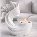 Mẫu STL Đế Nến Hình Sóng | Đế Nến Tea Light Hiện Đại - Thumbnail 4