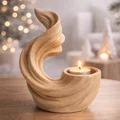 Mẫu STL Đế Nến Hình Sóng | Đế Nến Tea Light Hiện Đại - Thumbnail 6