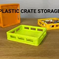 Thùng Nhựa Đựng Đồ Mini (Plastic Crate Storage) - Thumbnail 1