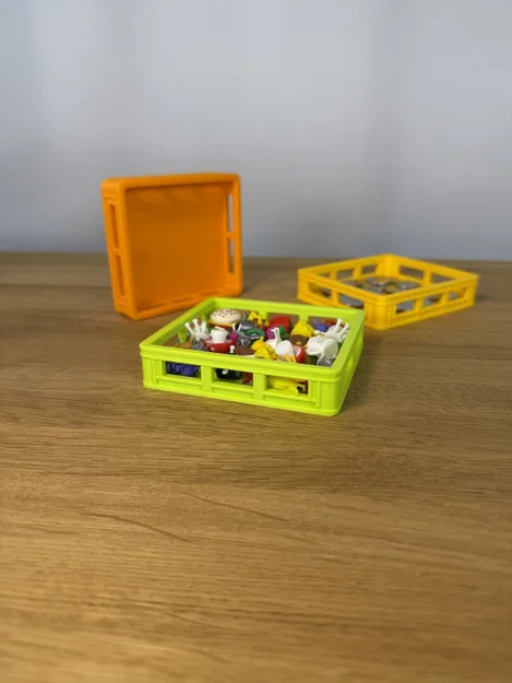Thùng Nhựa Đựng Đồ Mini (Plastic Crate Storage) - Image 2