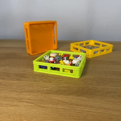 Thùng Nhựa Đựng Đồ Mini (Plastic Crate Storage)