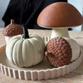 Khay trang trí hình tròn Deko Tablett 24cm - Phụ kiện decor nhà cửa - Thumbnail 1