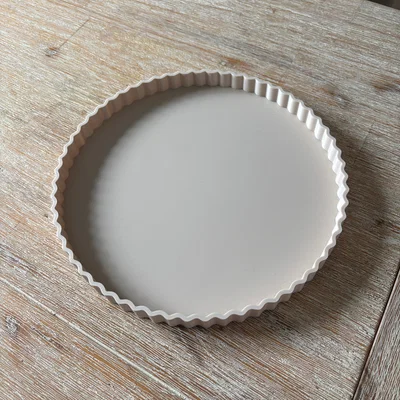 Khay trang trí hình tròn Deko Tablett 24cm - Phụ kiện decor nhà cửa