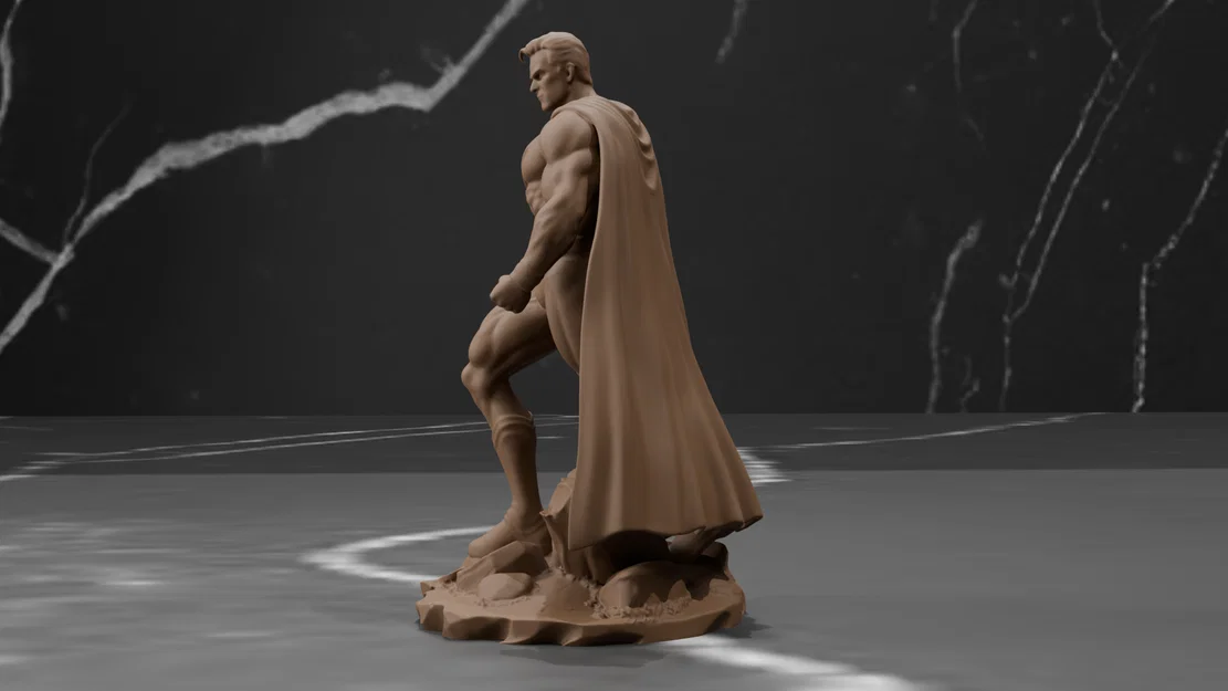 Mô hình Superman DC Comics in 3D tuyệt đẹp cho fan siêu anh hùng - Image 2