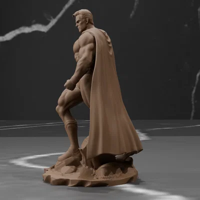 Mô hình Superman DC Comics in 3D tuyệt đẹp cho fan siêu anh hùng